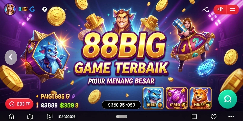 Screenshot gameplay Slot di 88BIG yang mengasyikkan.