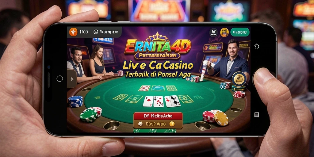 Tampilan gameplay Live Casino yang mengasyikkan dan interaktif.