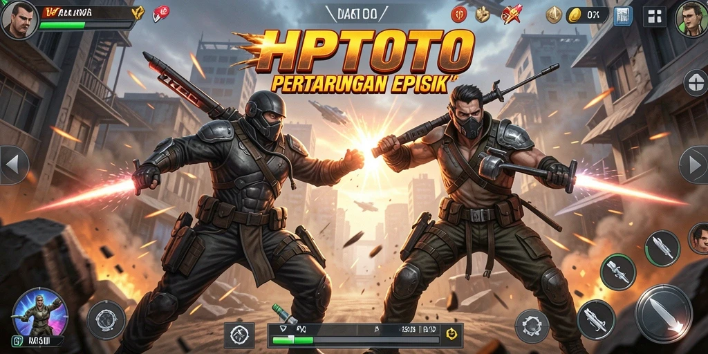 Tangkapan layar HPTOTO menampilkan aksi seru dengan grafis menawan.