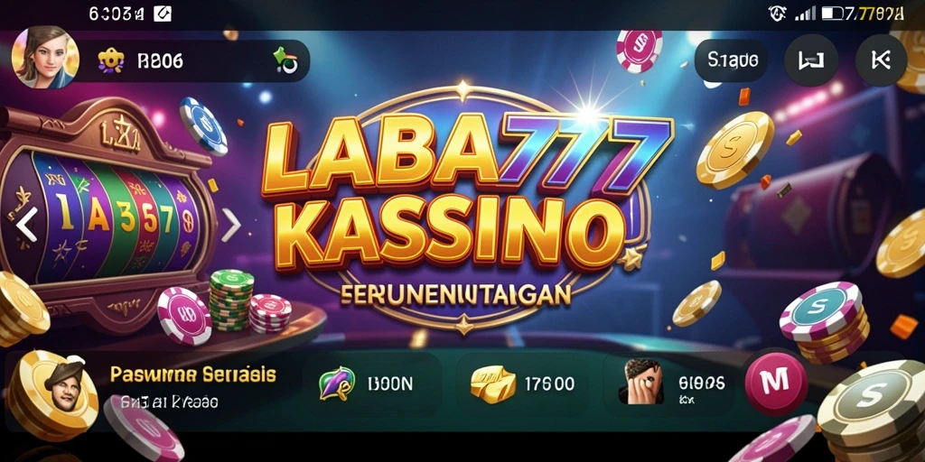 Tampilan menarik dari gameplay Kasino LABA777 yang seru.