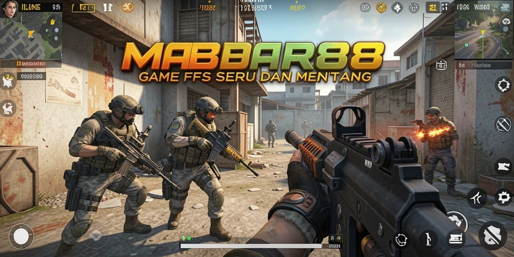 Tampilan gameplay MABAR88 yang seru dalam pertempuran dinamis.