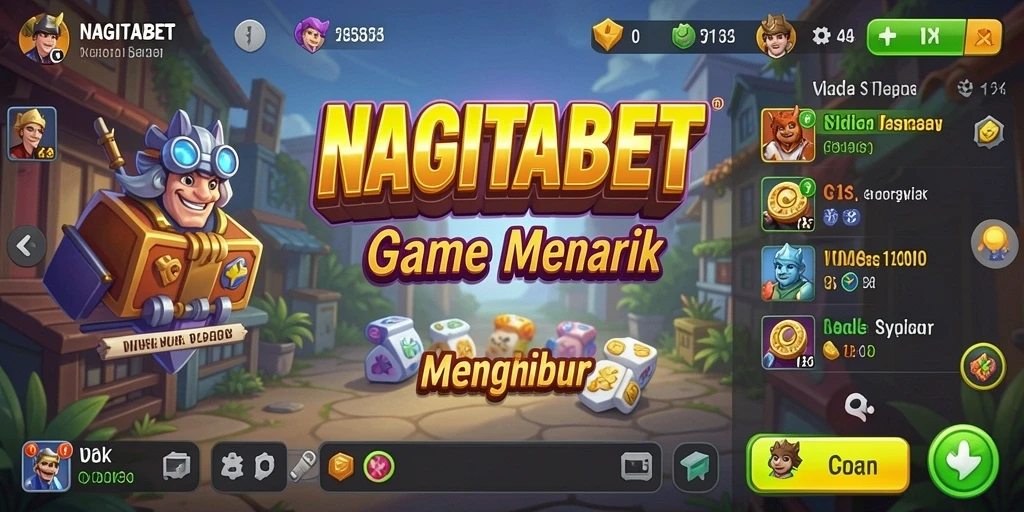 Tampilan gameplay NAGITABET yang menawan dan interaktif.