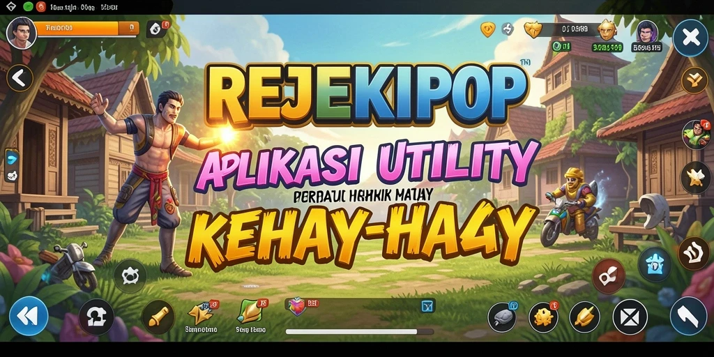 Screenshot utama menunjukkan antarmuka REJEKIPOP yang memudahkan pengelolaan waktu.