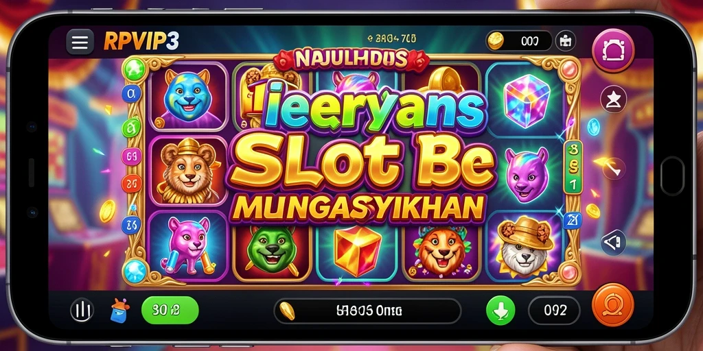 Tampilan gameplay menarik dari RPVIP3 yang menampilkan Slot unik.